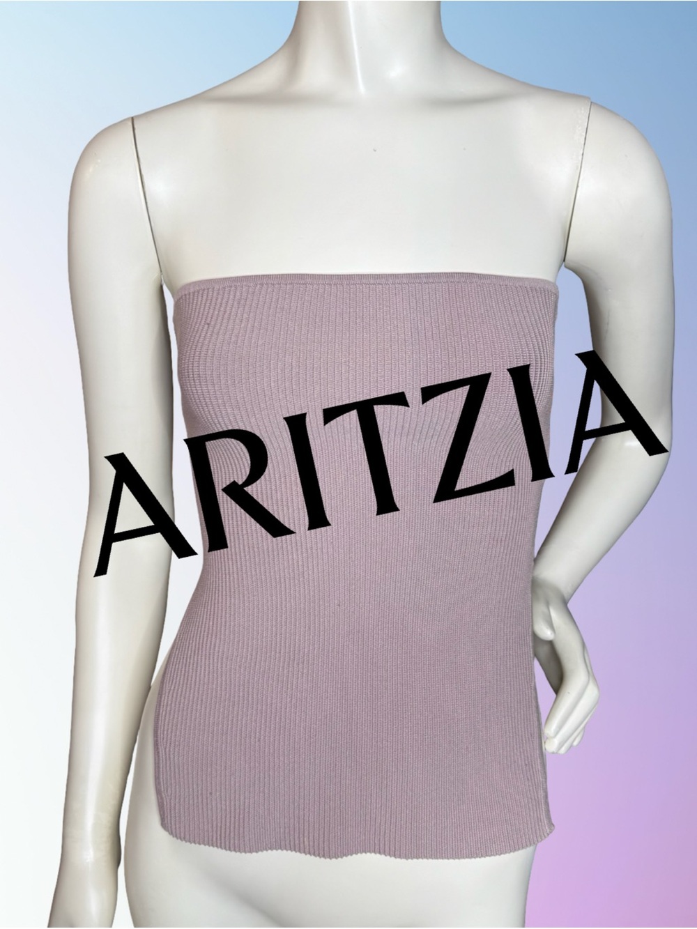 Aritzia Babaton Sculpt Knit Tube Top